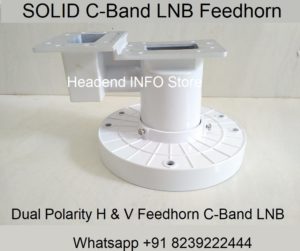 dual polarity feed horn