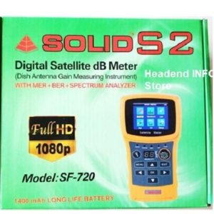 solid sf 720 satellite meter