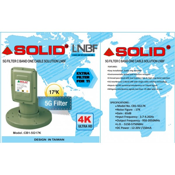 solid 5g filter lnb