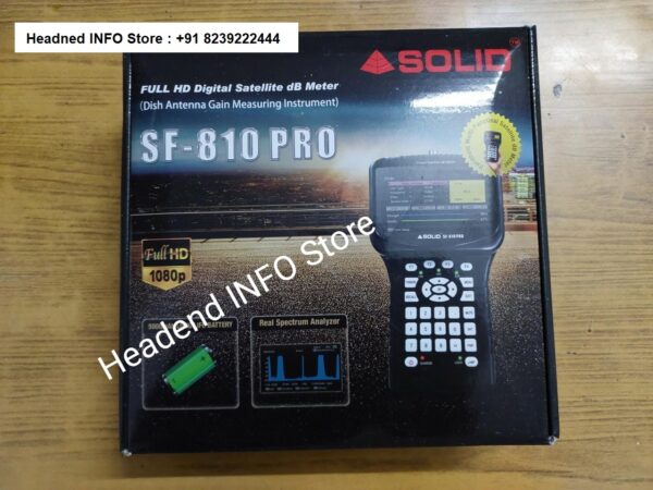 solid satellite meter 810 pro